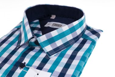 Koszula z długim rękawem Slim Fit - w kolorową kratę